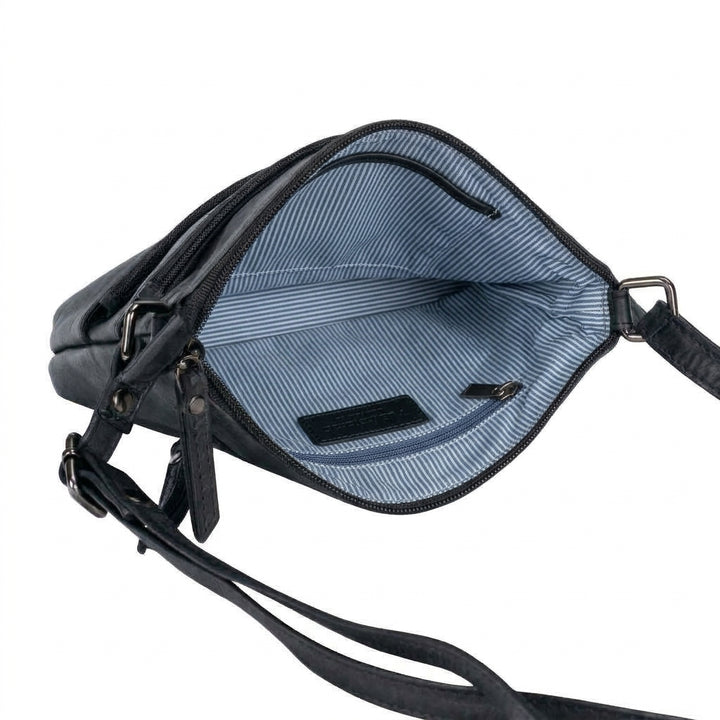 Riley Leather Crossbody Bag