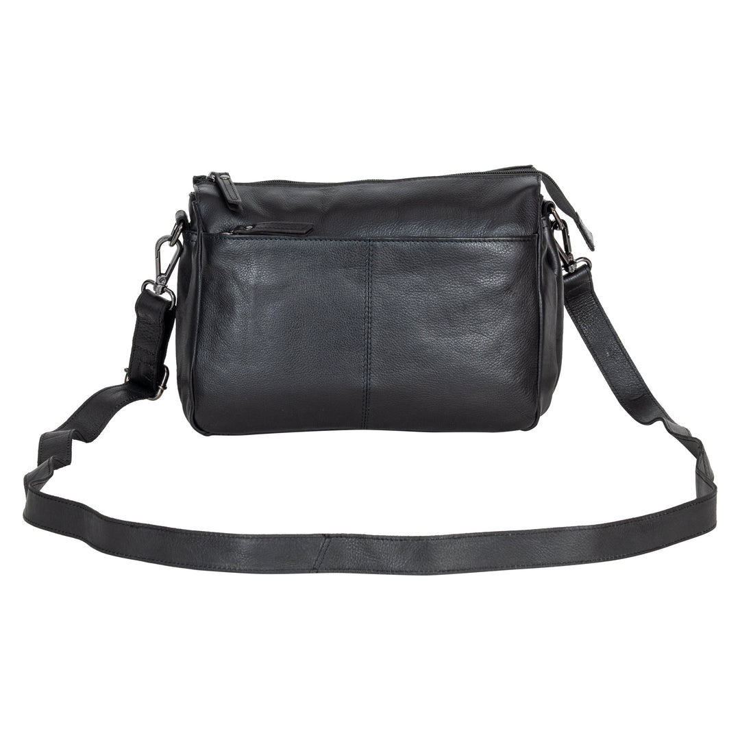 Sac à Bandoulière en Cuir Dubbo - Marron