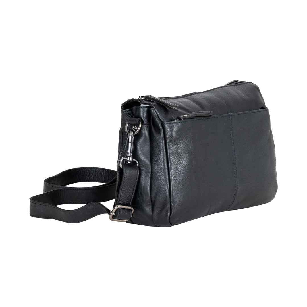 Sac à Bandoulière en Cuir Dubbo - Marron