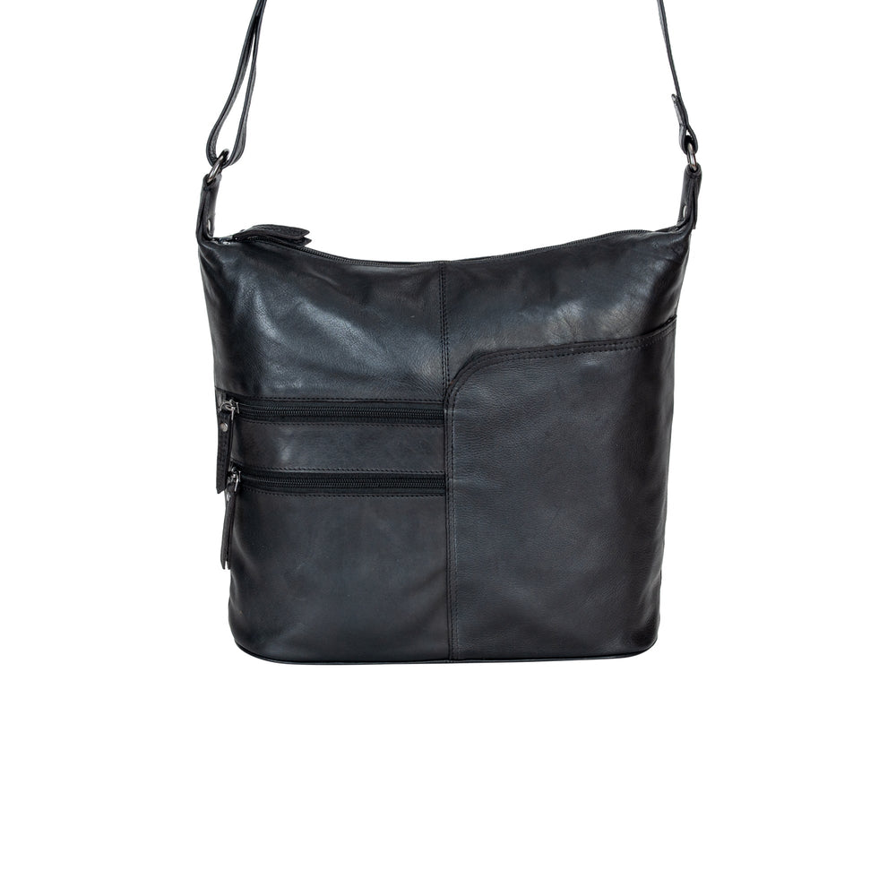Leather Shoulder bag Bianca - Greenwood Leather