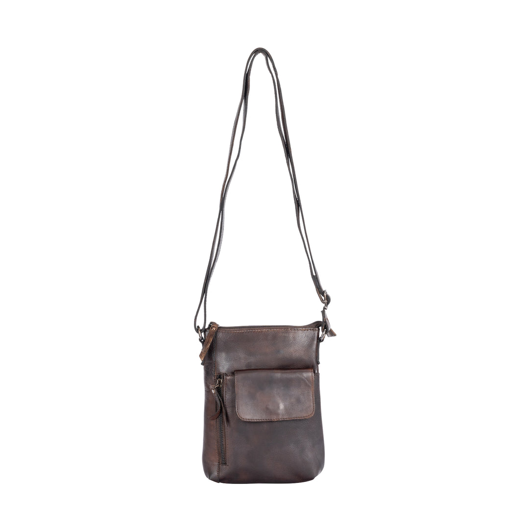 Leather Shoulder Bag Merlin - Greenwood Leather