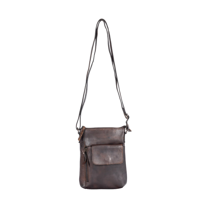 Leather Shoulder Bag Merlin - Greenwood Leather