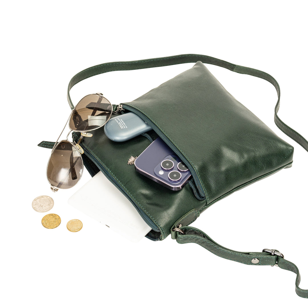 Maple Leather Crossbody Bag for Women | Greenwood Leather