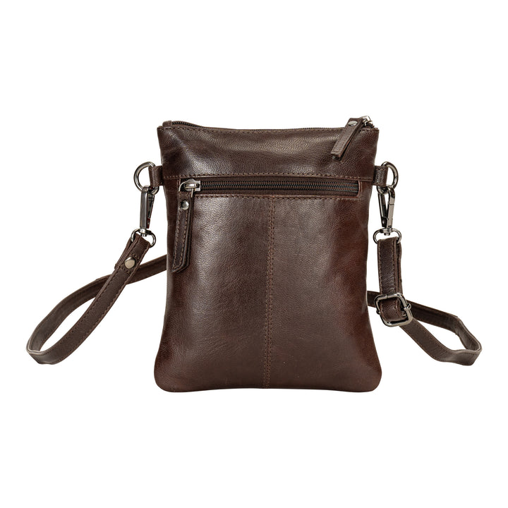 The Cedar – Compact Full-Grain Leather Crossbody Bag