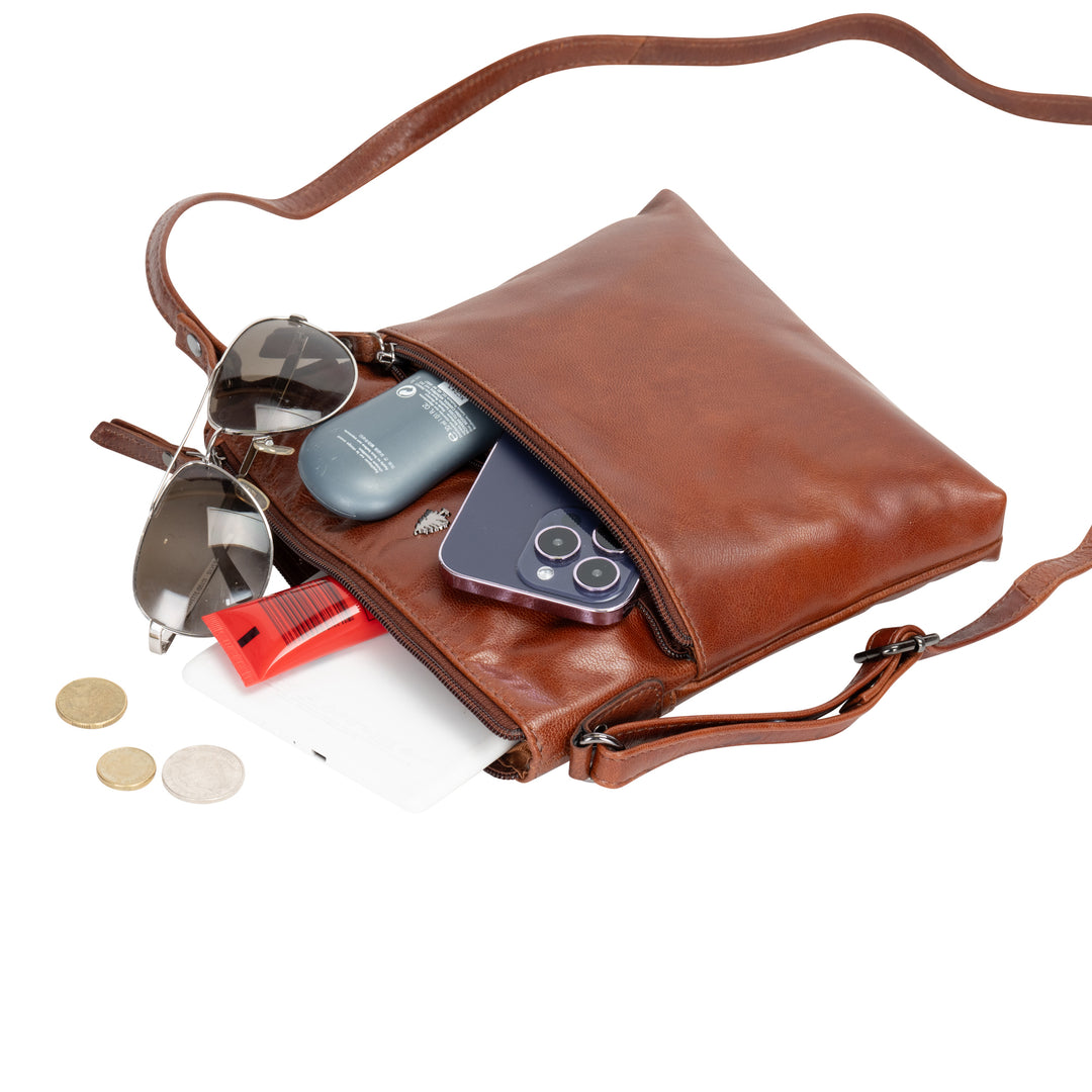 Sac à main bandoulière en cuir - Sandel