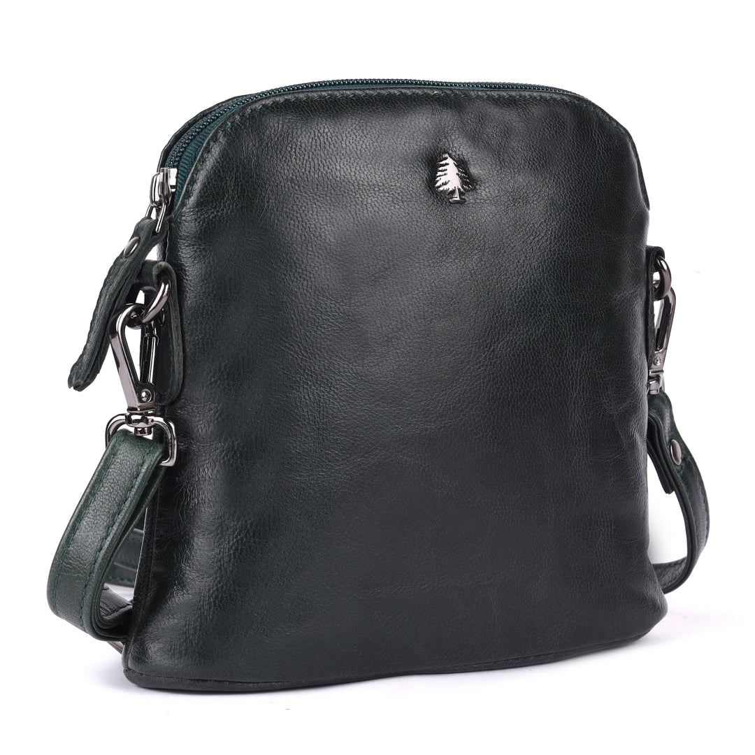 Sac à Bandoulière en Cuir Dubbo - Marron