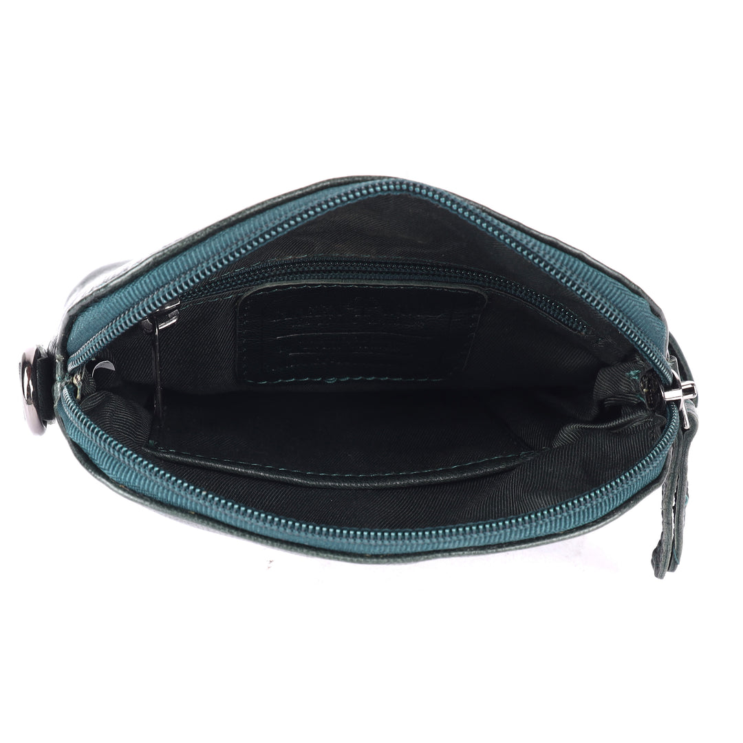 Sac à Bandoulière en Cuir Dubbo - Marron