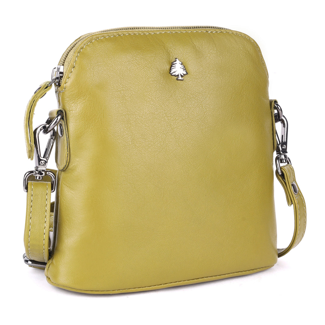 Sac à Bandoulière en Cuir Dubbo - Marron