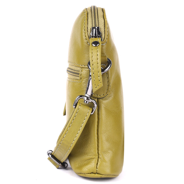 Sac à Bandoulière en Cuir Dubbo - Marron