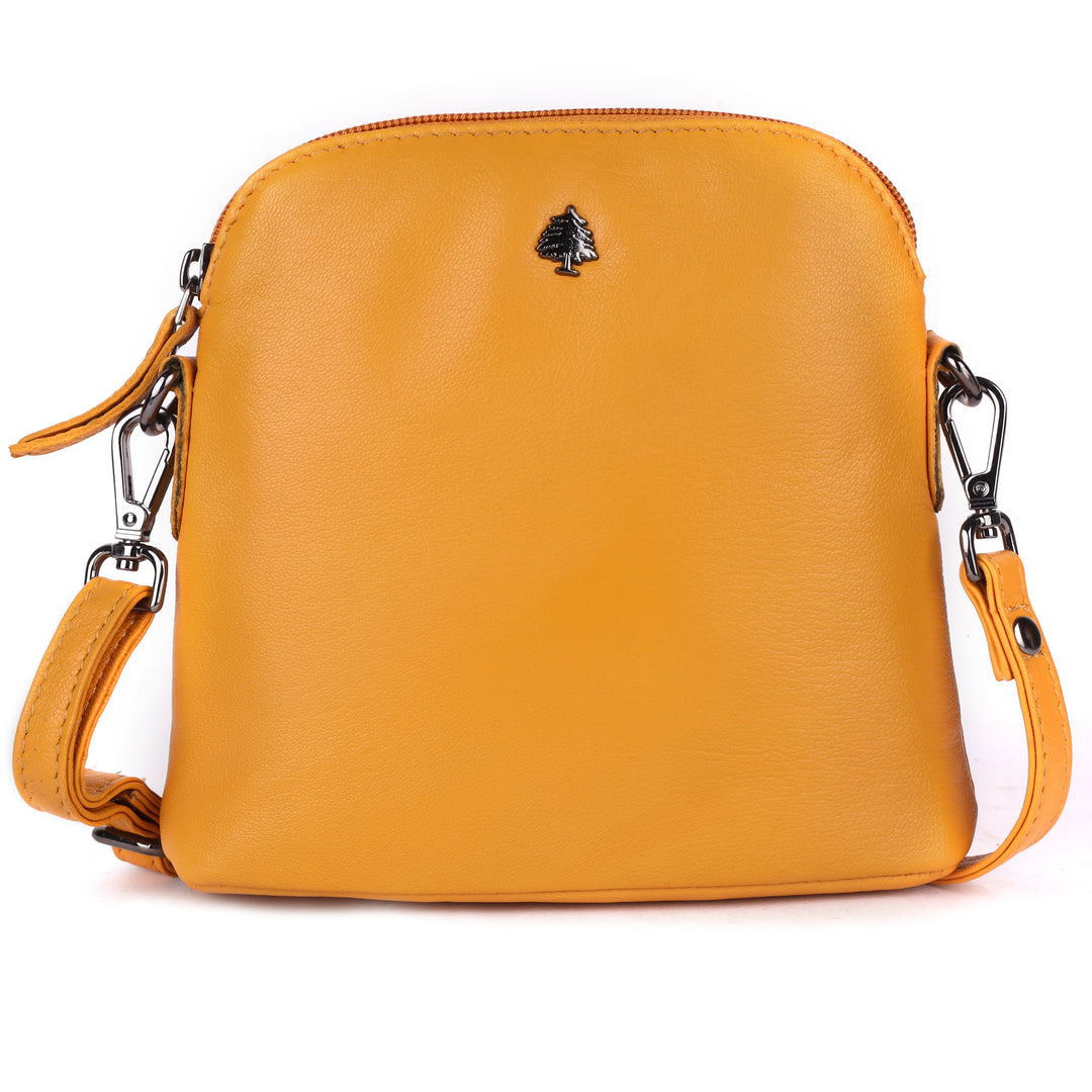 Sac à Bandoulière en Cuir Dubbo - Marron