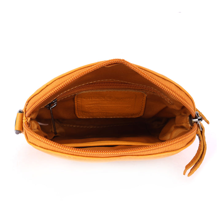 Sac à Bandoulière en Cuir Dubbo - Marron