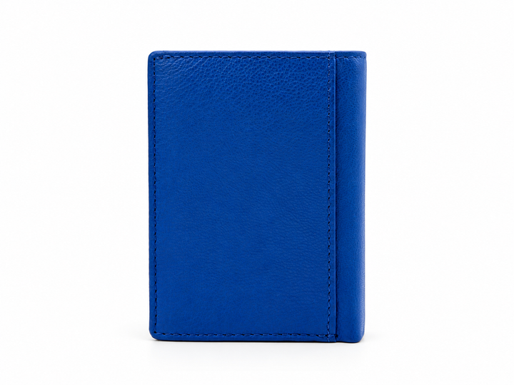 Pocket Card Holder Jamaica Royal Blue - Greenwood Leather