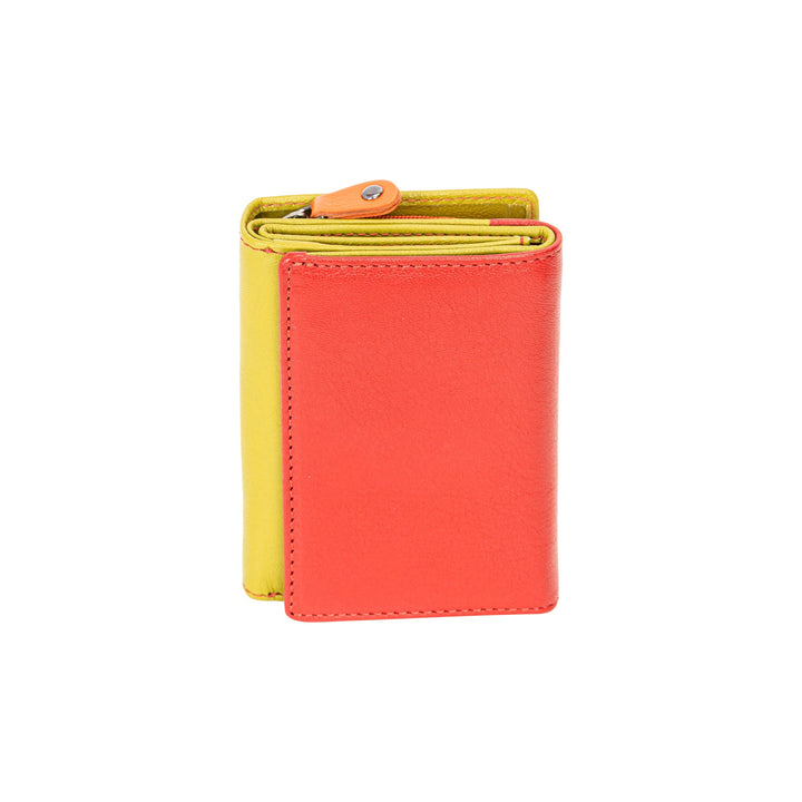 Viola RFID Blocking Leather Wallet – Compact Women’s Wallet