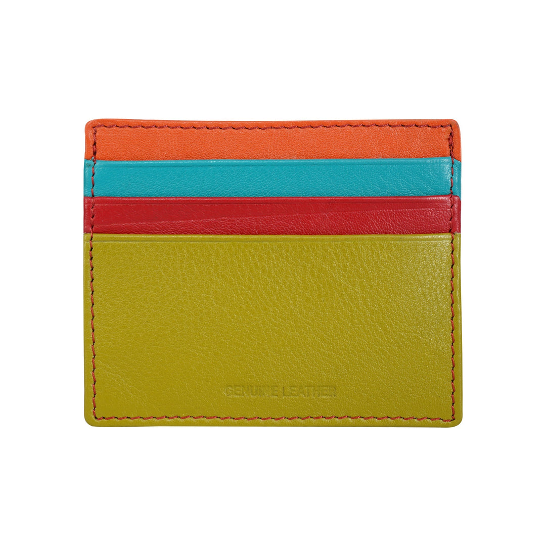 Credit Card Holder Melody Red - Greenwood Leather