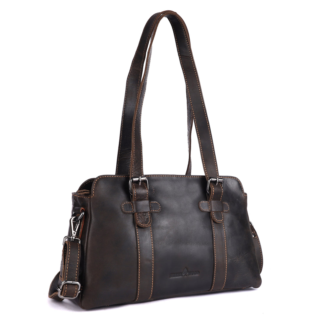 Sierra Mesa Full Grain Leather Tote Bag - Greenwood Leather