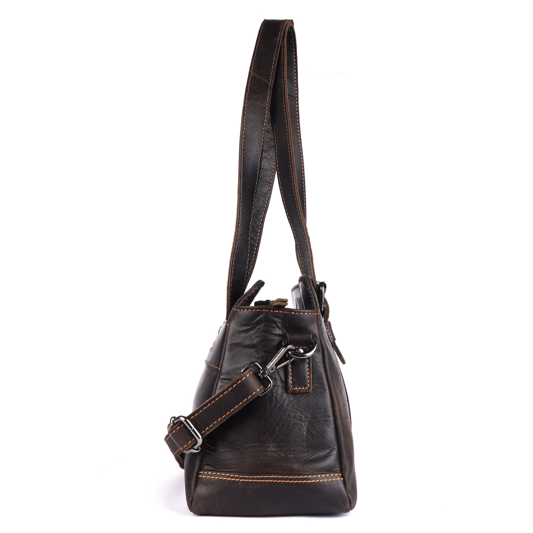 Sierra Mesa Full Grain Leather Tote Bag - Greenwood Leather
