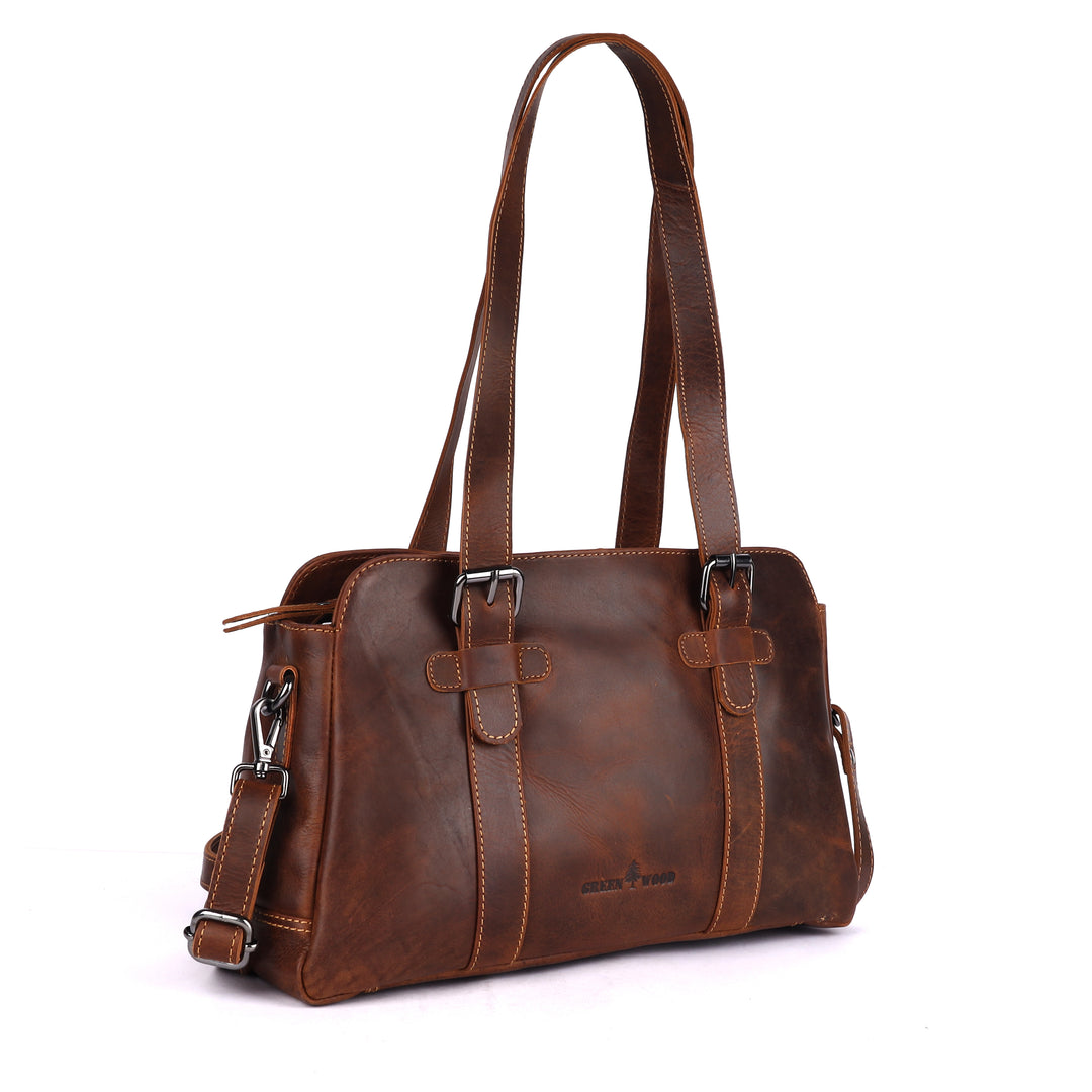 Sierra Mesa Full Grain Leather Tote Bag - Greenwood Leather