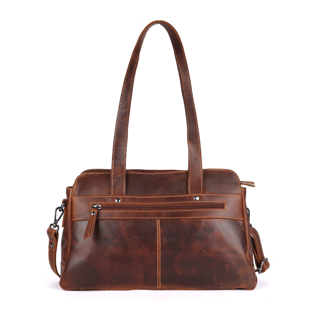 Sierra Mesa Full Grain Leather Tote Bag - Greenwood Leather