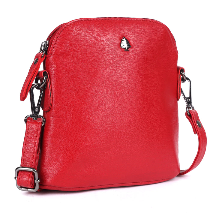 Sac à Bandoulière en Cuir Dubbo - Marron