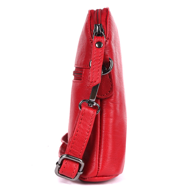 Sac à Bandoulière en Cuir Dubbo - Marron