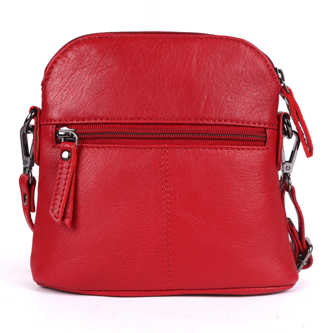 Sac à Bandoulière en Cuir Dubbo - Marron