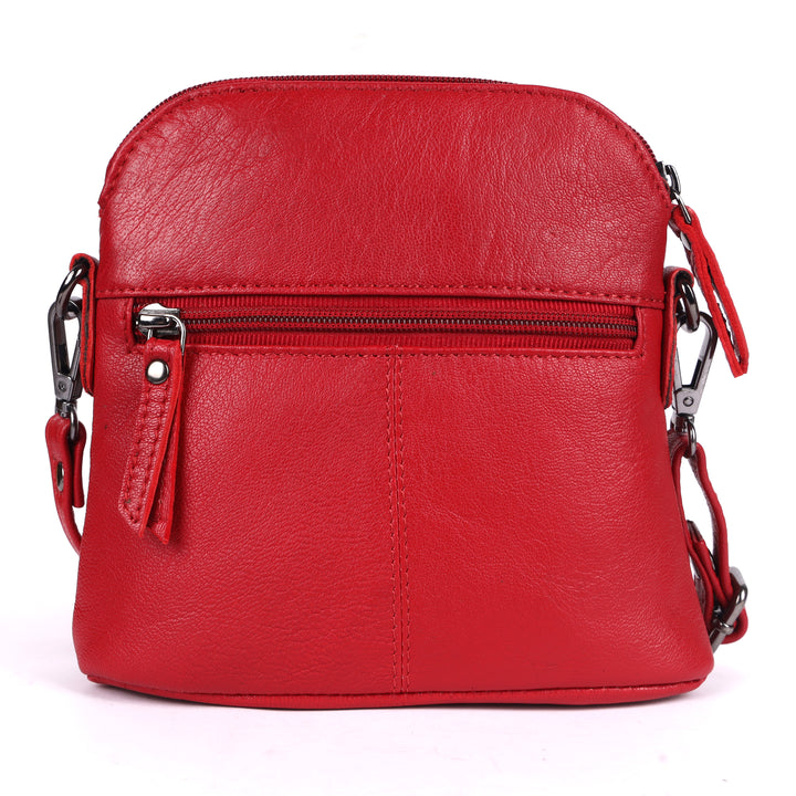 Sac à Bandoulière en Cuir Dubbo - Marron