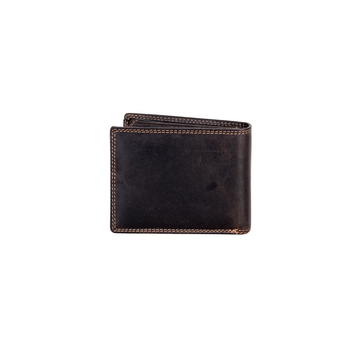 Mason RFID Leather Wallet with Coin Pocket - Greenwood Leather