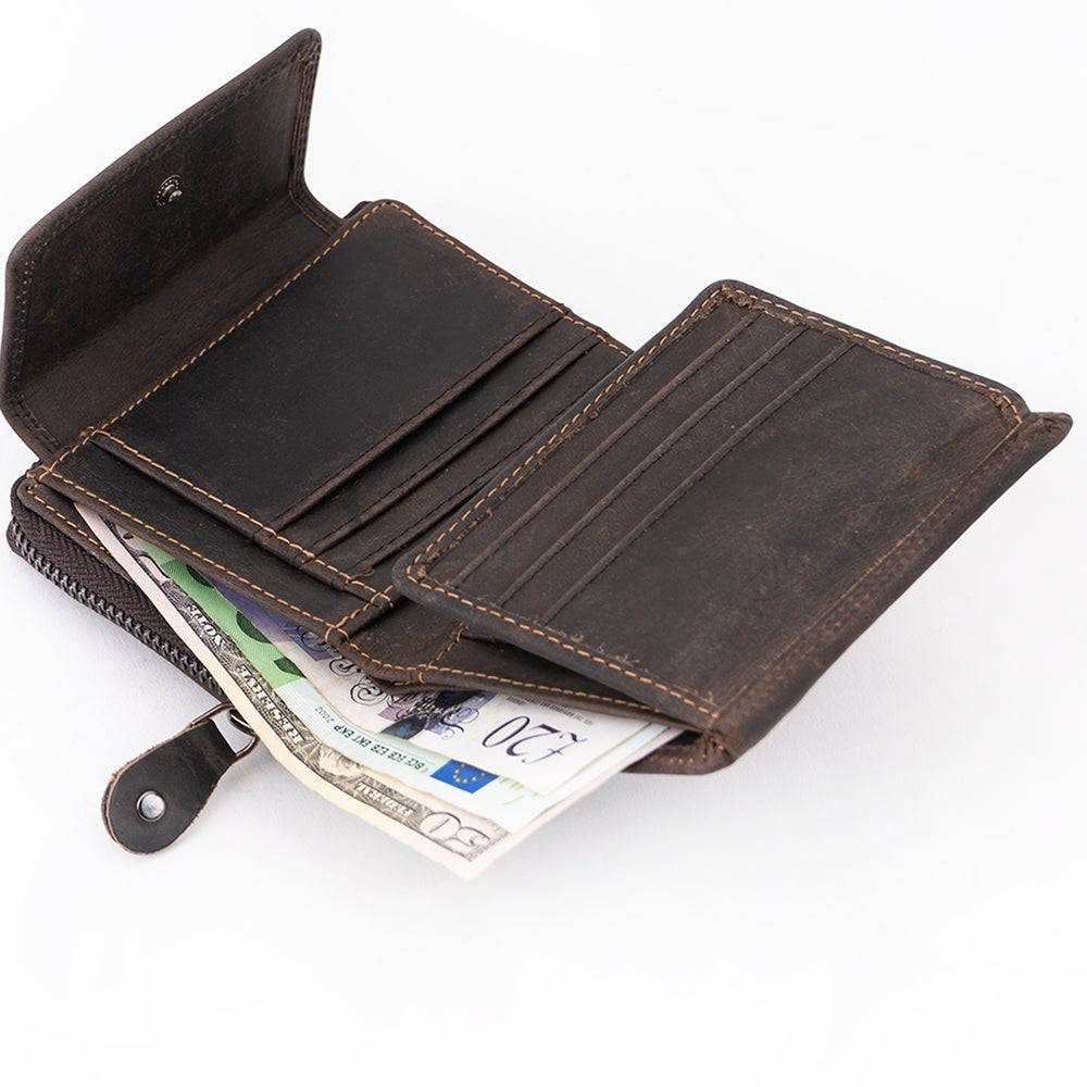 Women's Leather Wallet Tina - Greenwood Leather