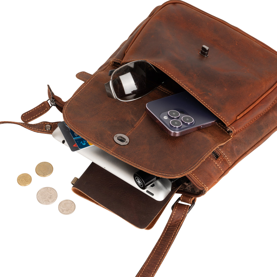 Leather Crossbody Bag Marlow
