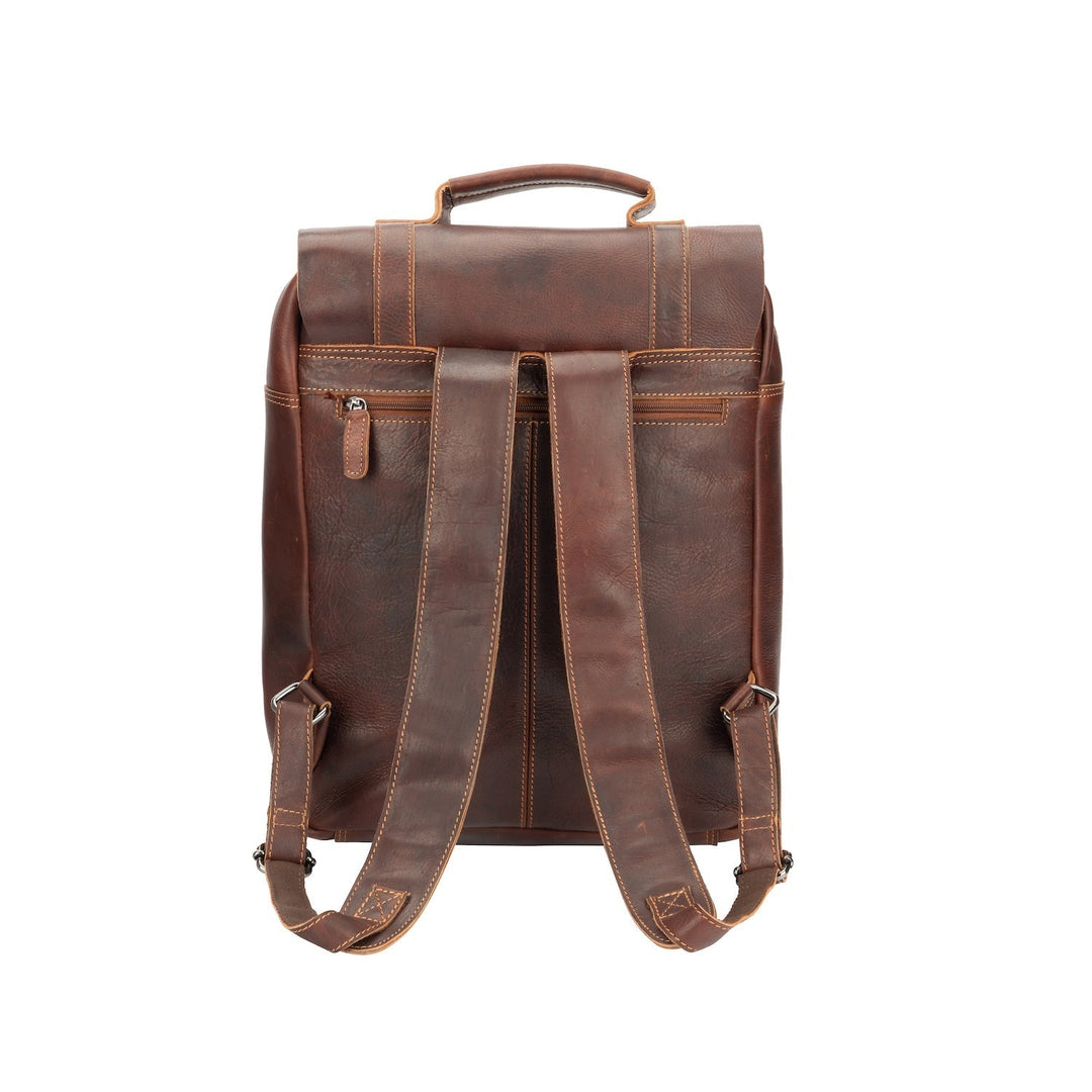 Leather Laptop Backpack Melbourne Sandal - Greenwood Leather