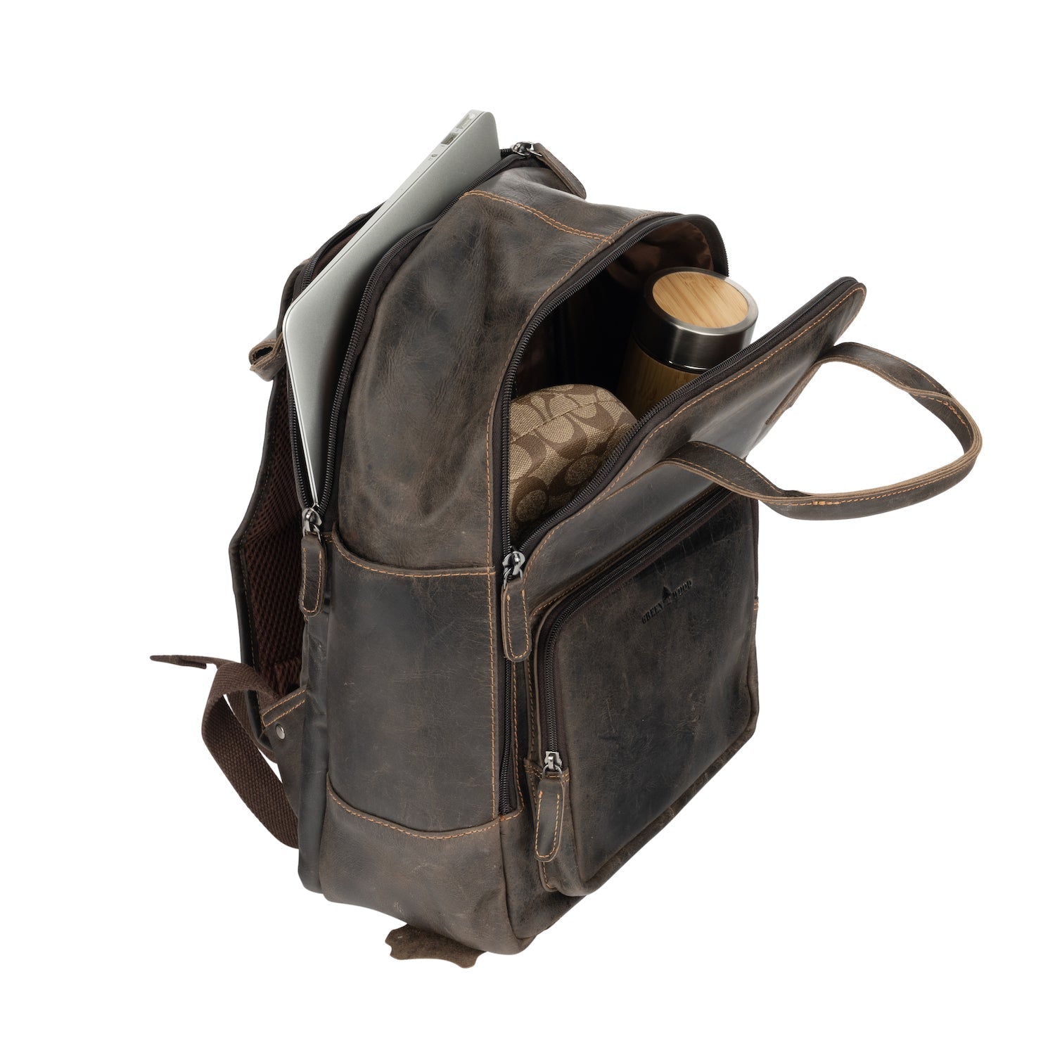 Yukon leather backpack sale