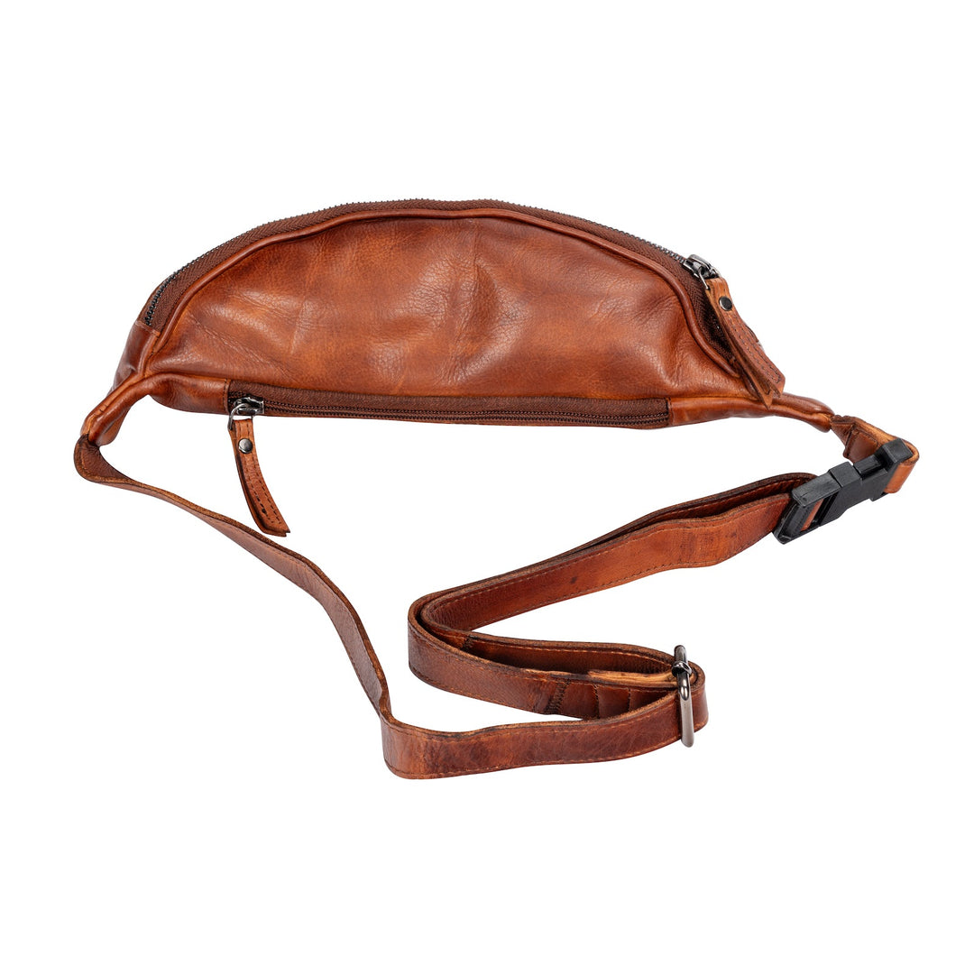 Leather Bum Bag Oregon - Cognac - Greenwood Leather