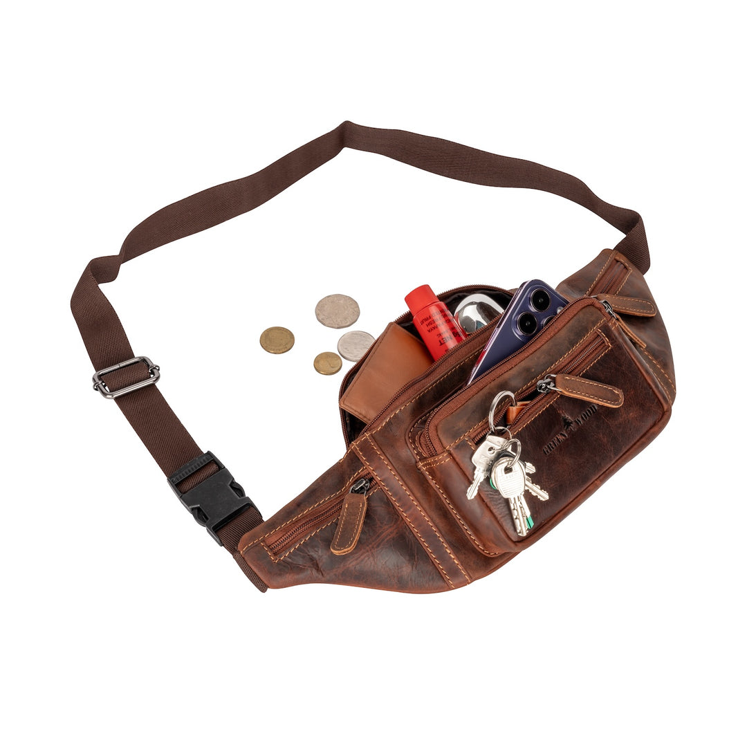 Leather Waist Pack Jack - Sandal - Greenwood Leather