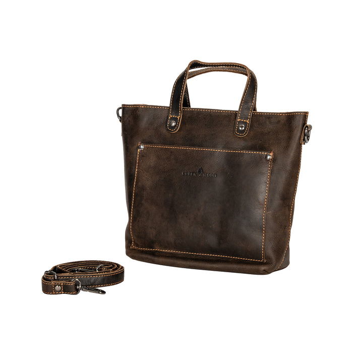 Mini Crossbody Tote Bag Panama - Sandal - Greenwood Leather