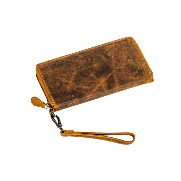 Leather Wallet GW2282 Camel - Greenwood Leather