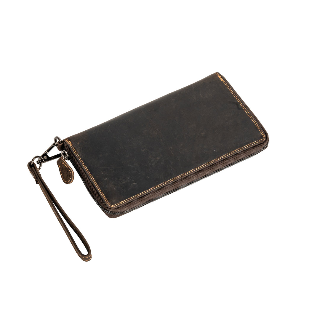 Leather Wallet GW2282 Brown - Greenwood Leather