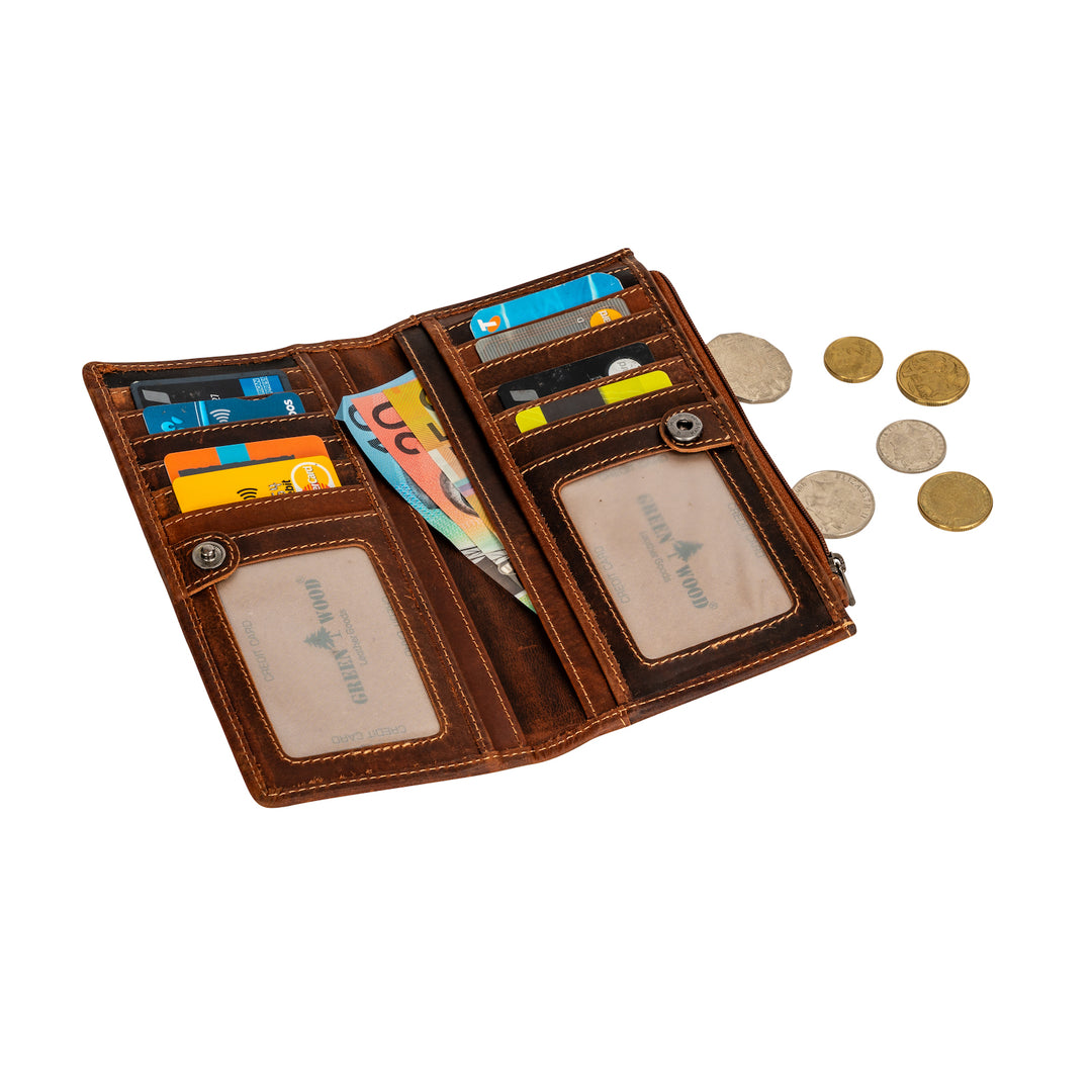 Leather Wallet Kingaroy - Sandal - Greenwood Leather