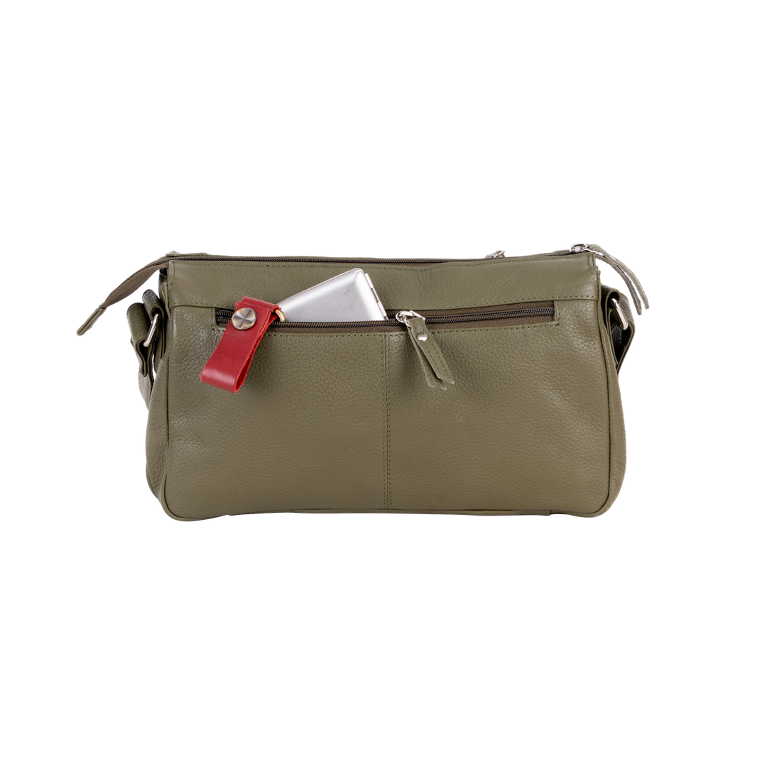 Leather Crossbody Bag Vanessa – Stylish, Functional & Timeless - Greenwood Leather