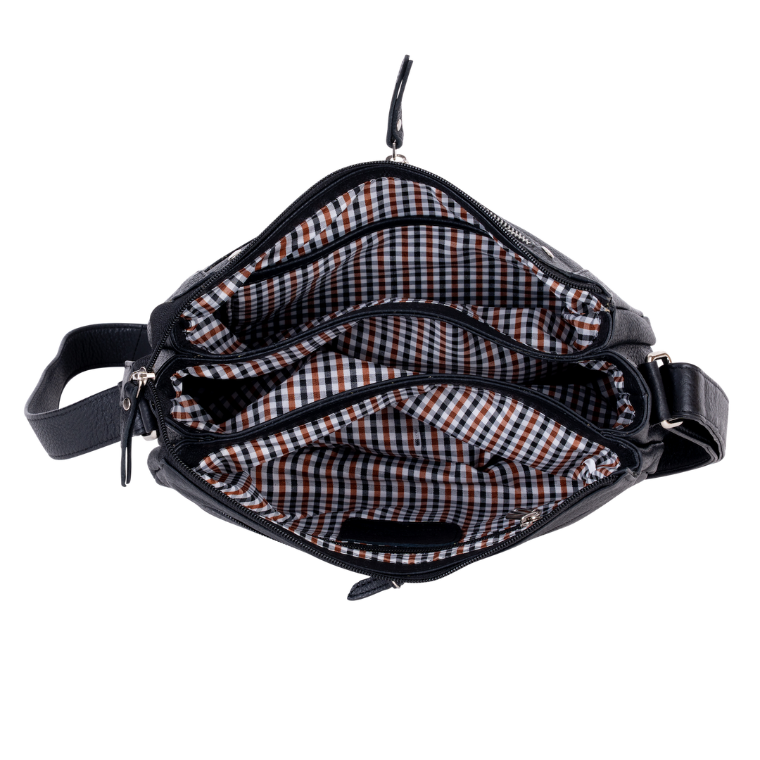 Leather Crossbody Bag Vanessa – Stylish, Functional & Timeless - Greenwood Leather