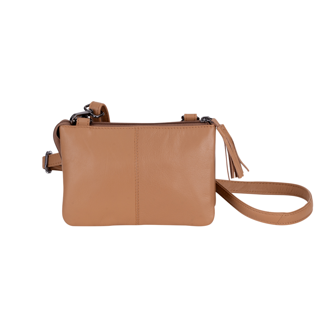 Leather Shoulder Bag Ruby - Greenwood Leather