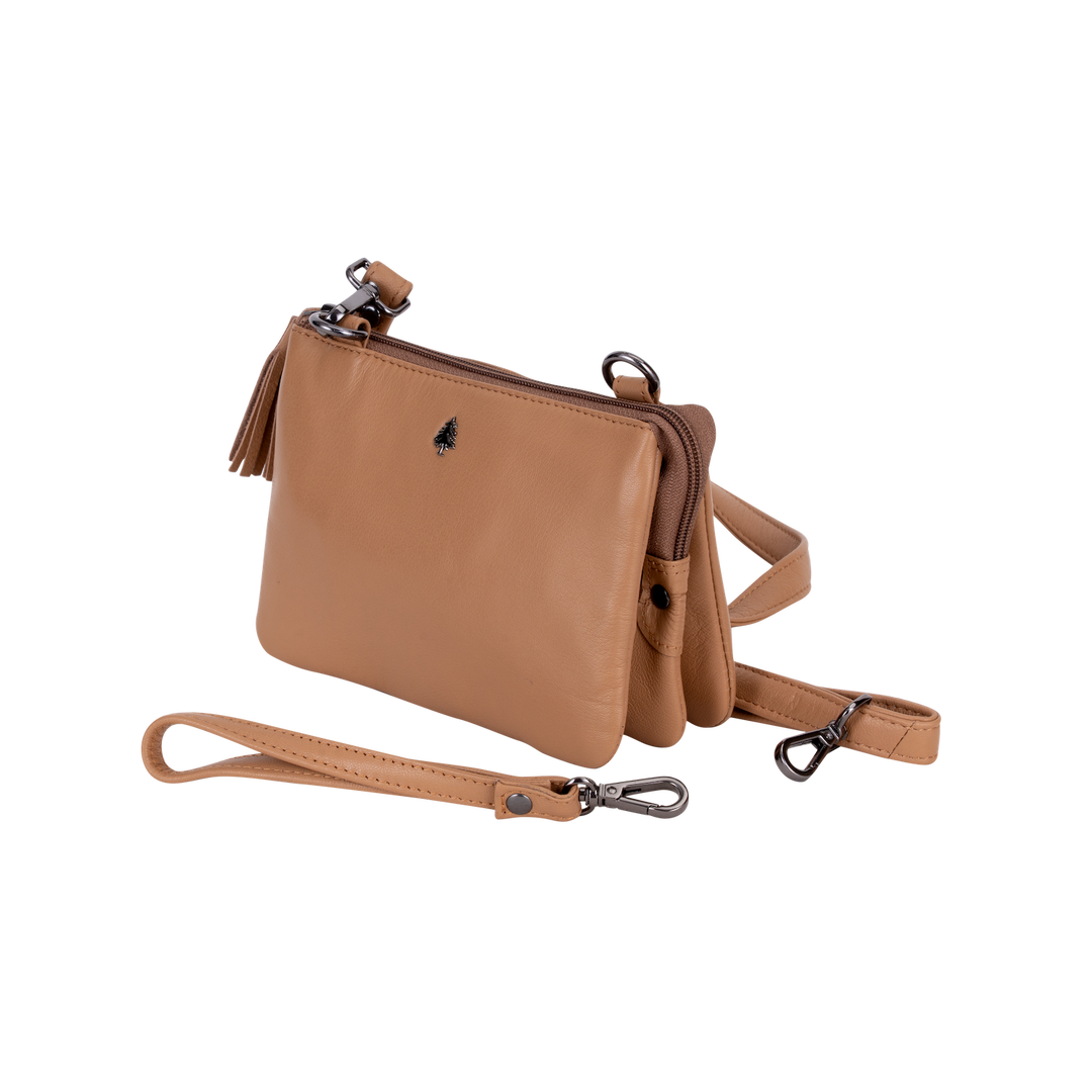 Leather Shoulder Bag Ruby - Greenwood Leather