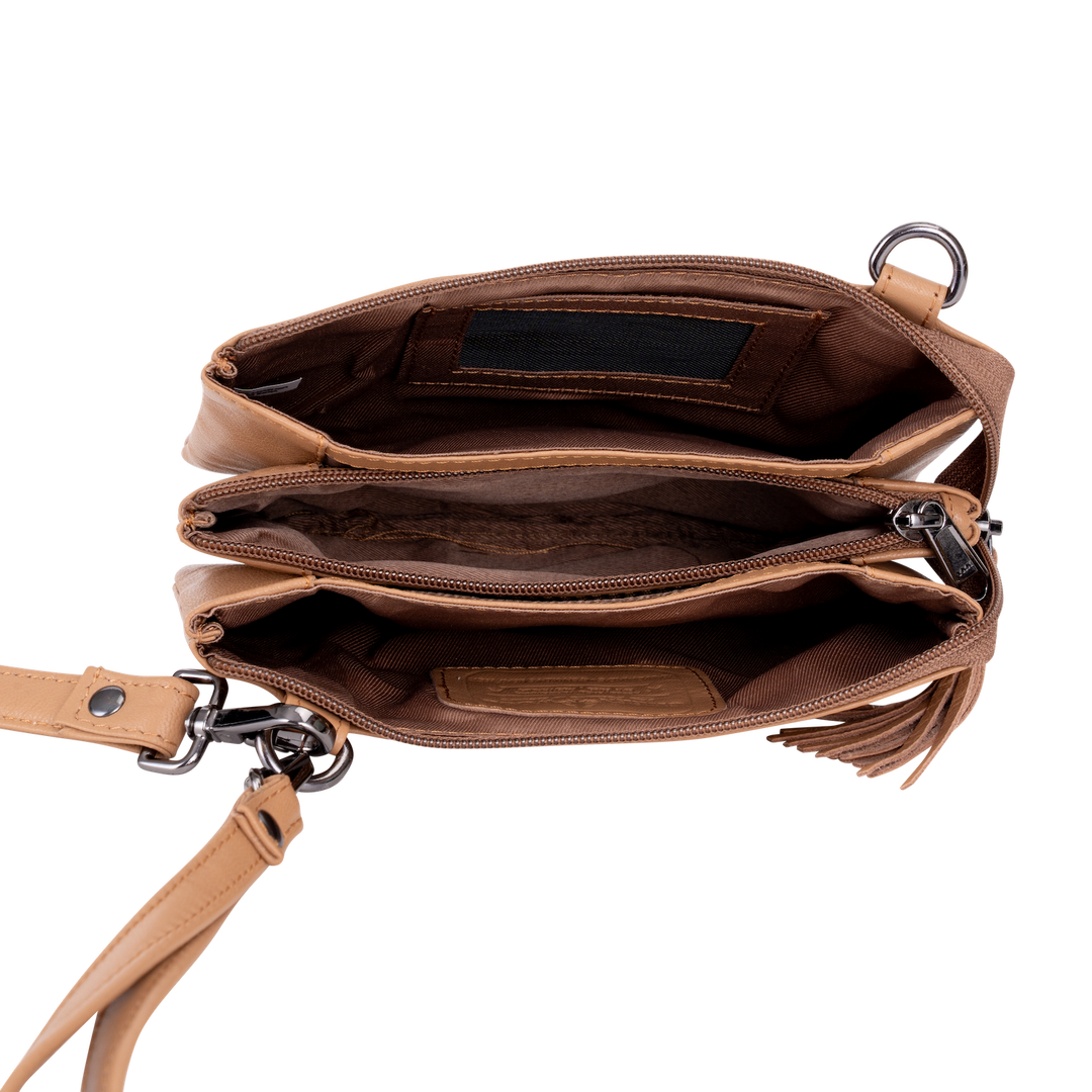 Leather Shoulder Bag Ruby - Greenwood Leather