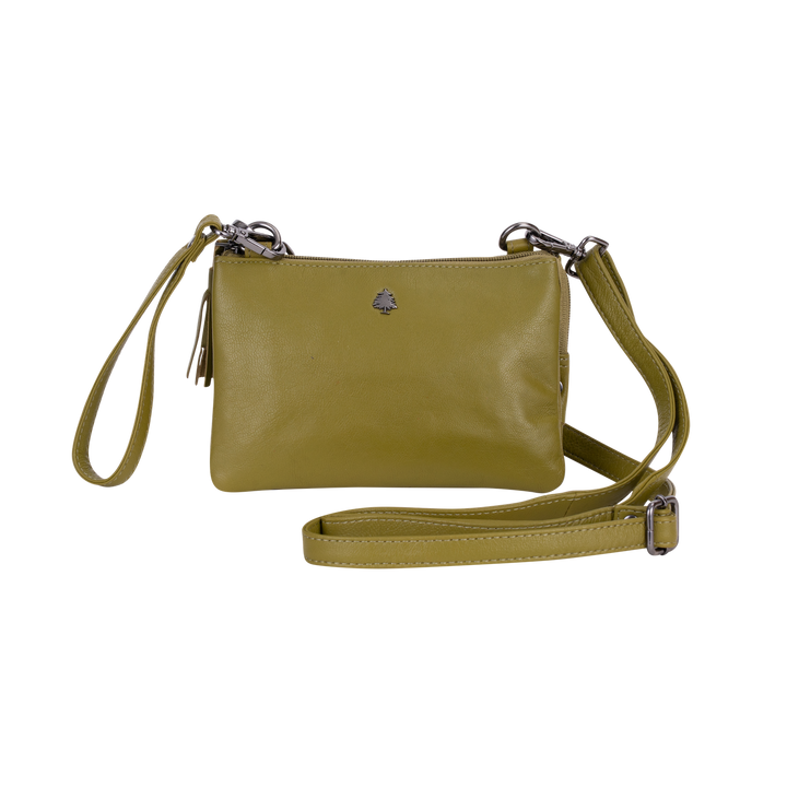 Leather Shoulder Bag Ruby - Greenwood Leather