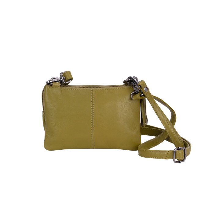 Leather Shoulder Bag Ruby - Greenwood Leather