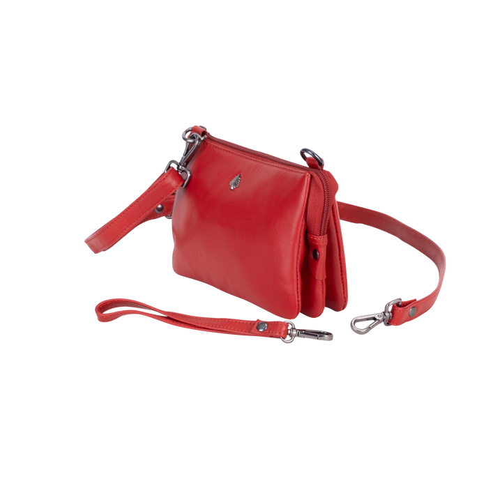 Leather Shoulder Bag Ruby - Greenwood Leather
