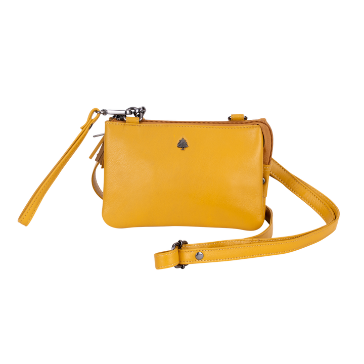 Leather Shoulder Bag Ruby - Greenwood Leather