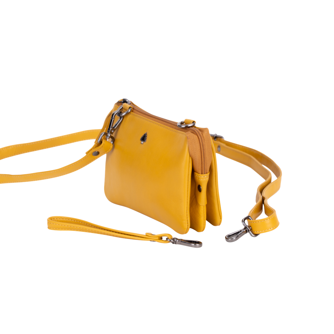 Leather Shoulder Bag Ruby - Greenwood Leather