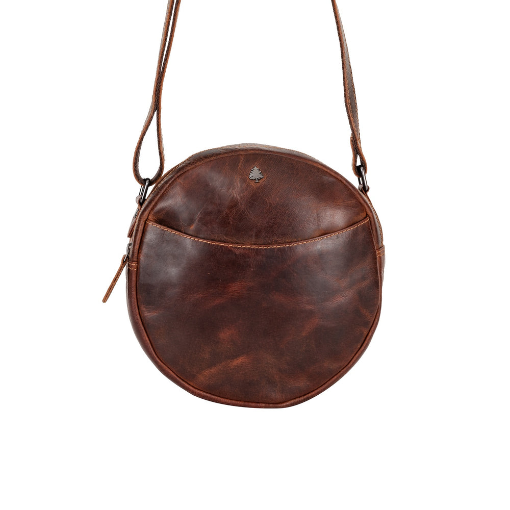 Leather Shoulder Bag - Sandy - Greenwood Leather