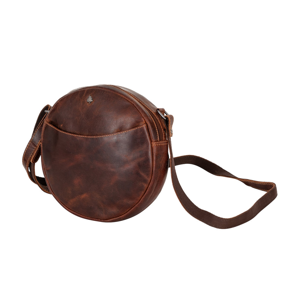 Leather Shoulder Bag - Sandy - Greenwood Leather
