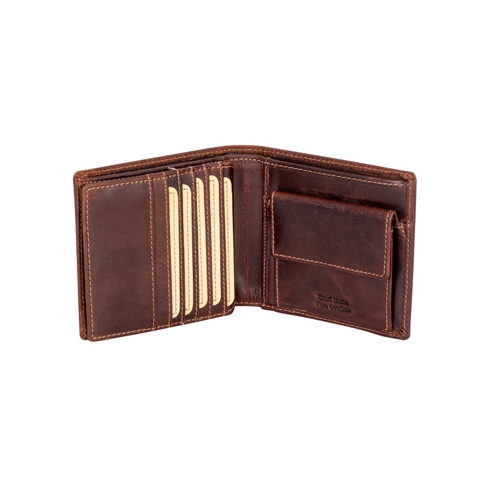 Mason RFID Leather Wallet with Coin Pocket – Sandel